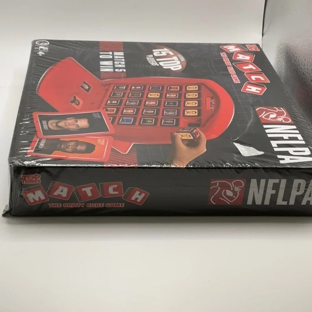 NFLPA Top Trumps Match Game NEW & SEALED! NFL Football Game Travel Family Fun